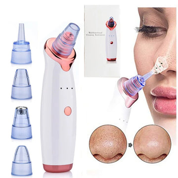 USB Rechargeable Blackhead Remover,  Suction Pore Cleaner, Extractor Acne ,Whitehead Pimple Removal Spot Cleaner